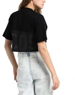 On Sale - GCDS Crop Top For Women Black -GCDS Sales Shop unnamed file 419