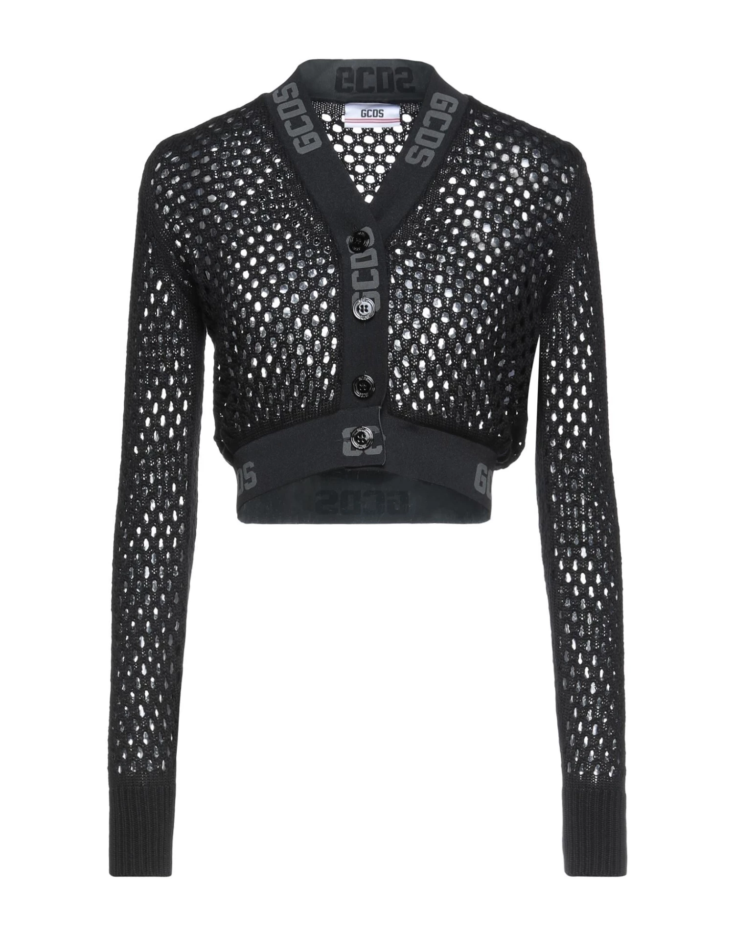 Discount - GCDS Cardigan For Women Black 5 Discount - GCDS Cardigan For Women Black - Image 3