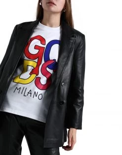 On Sale - GCDS T-shirt For Women Black -GCDS Sales Shop unnamed file 449