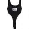 Free Shipping - GCDS Bodysuit For Women Black -GCDS Sales Shop unnamed file 451