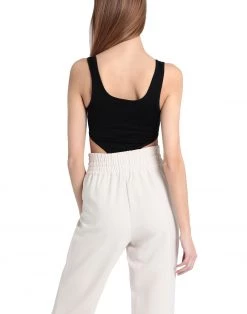 Free Shipping - GCDS Bodysuit For Women Black -GCDS Sales Shop unnamed file 453