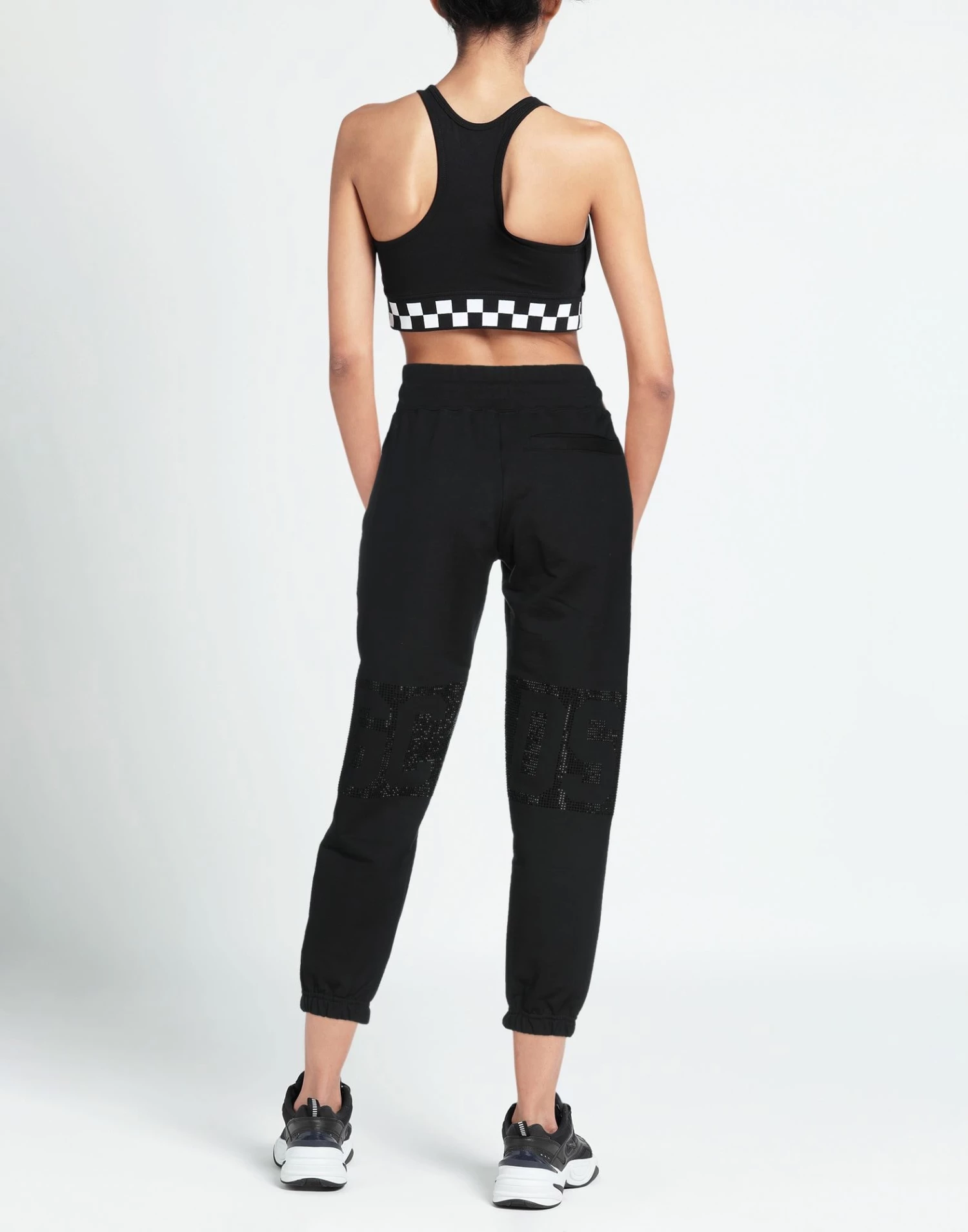 Free Shipping - GCDS Casual Pants For Women Black 5 Free Shipping - GCDS Casual Pants For Women Black - Image 3