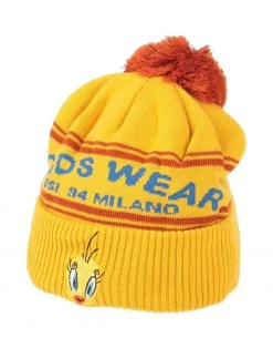 Shipping Included - GCDS Hat For Women Ocher