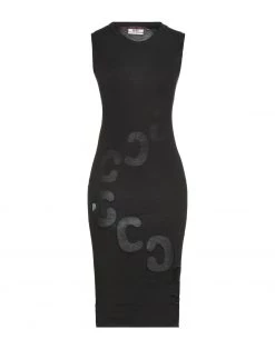 Best Price - GCDS Midi Dress For Women Black