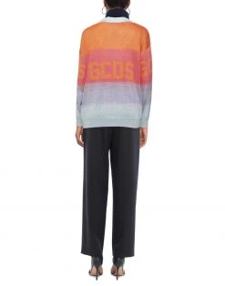 On Sale - GCDS Cardigan For Women Orange -GCDS Sales Shop unnamed file 574