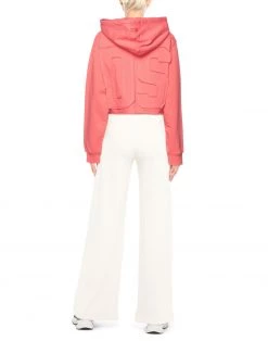 Free Shipping - GCDS Hooded Sweatshirt For Women Salmon Pink -GCDS Sales Shop unnamed file 651