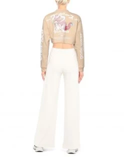 Discount - GCDS Sweatshirt For Women Beige -GCDS Sales Shop unnamed file 681