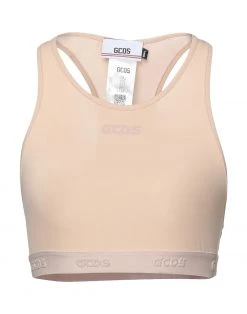 The Surprise Price - GCDS Crop Top For Women Beige -GCDS Sales Shop unnamed file 692