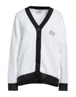 Discount - GCDS Cardigan For Women White -GCDS Sales Shop unnamed file 719