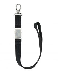 Free Shipping - GCDS Key Ring For Men Black