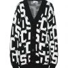 Shipping Included - GCDS Cardigan For Women Black -GCDS Sales Shop unnamed file 754