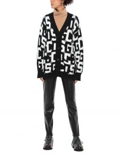 Shipping Included - GCDS Cardigan For Women Black -GCDS Sales Shop unnamed file 755