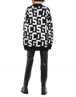 Shipping Included - GCDS Cardigan For Women Black -GCDS Sales Shop unnamed file 756