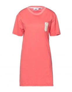 Free Shipping - GCDS Short Dress For Women Salmon Pink