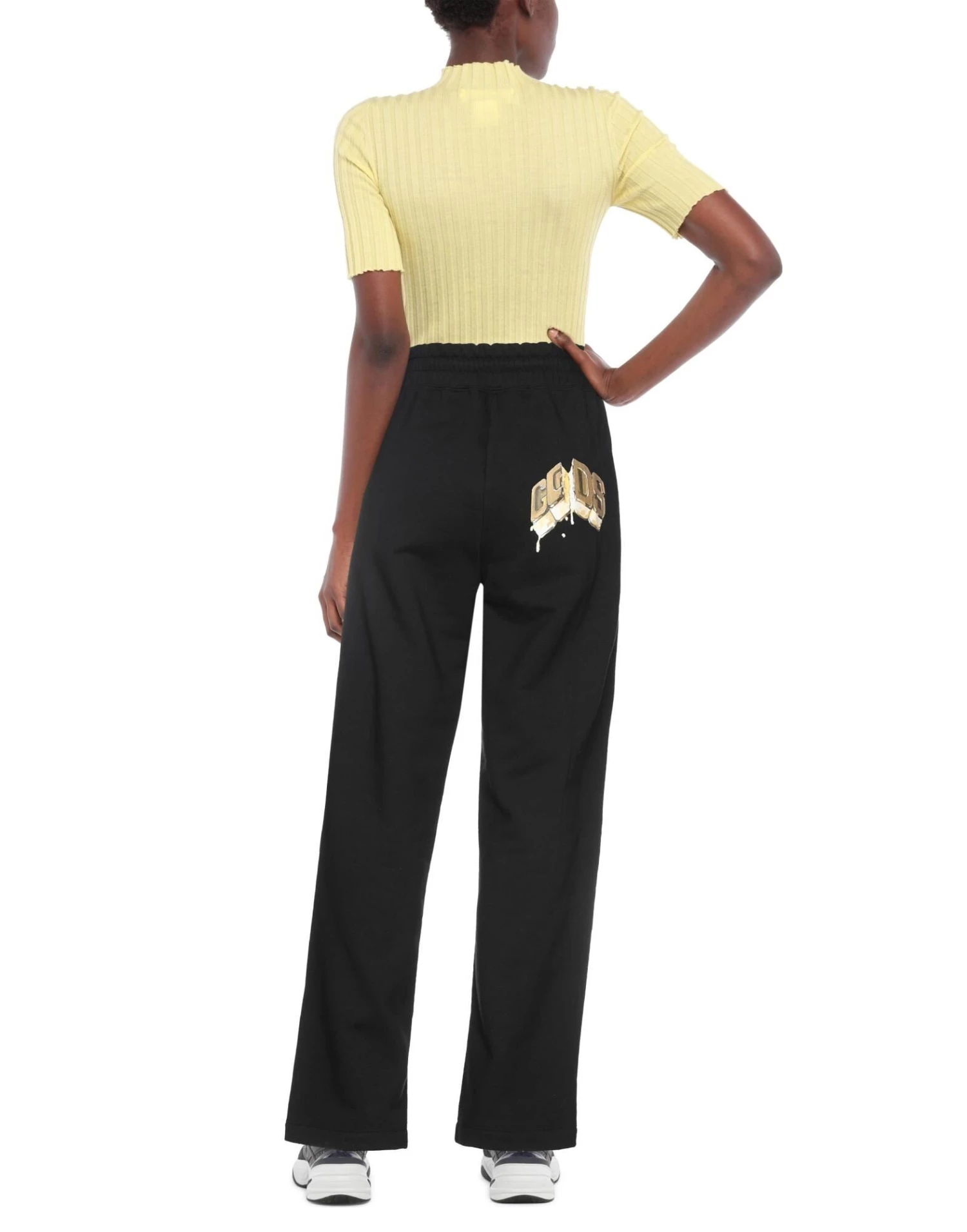 Discount - GCDS Casual Pants For Women Black 5 Discount - GCDS Casual Pants For Women Black - Image 3