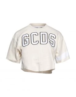 Flash Sale - GCDS Crop Top For Women Garnet