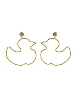 The Surprise Price - GCDS Earrings For Women Yellow