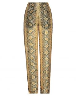 Flash Sale - GCDS Casual Pants For Women Ocher