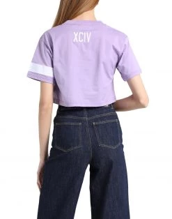 Flash Sale - GCDS Crop Top For Women Lilac -GCDS Sales Shop unnamed file 994